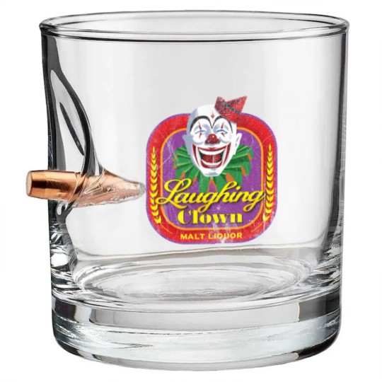 Discover Laughing Clown Malt Liquor Bullet Whiskey Glasses