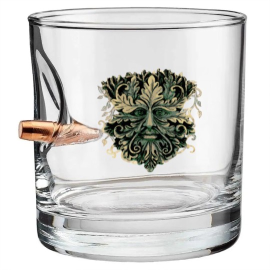 Discover The Green Man Bullet Whiskey Glasses