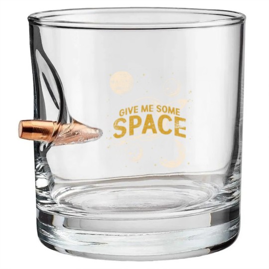 Discover Space Heavenly Bodies Bullet Whiskey Glasses