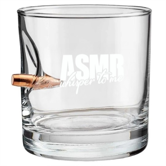 Discover ASMR Whisper To Me Bullet Whiskey Glasses