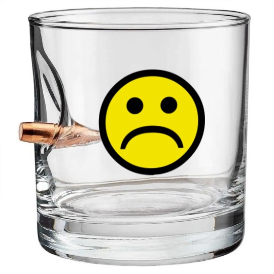 Discover Sad Face Bullet Whiskey Glasses