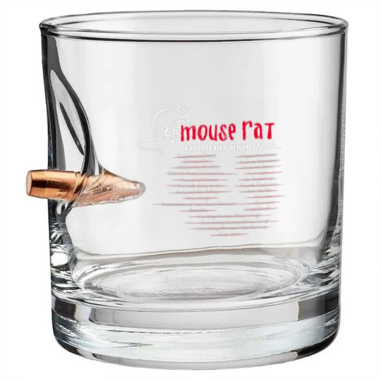 Discover Mouse - Mouse rat formerly known as crackfinger Bullet Whiskey Glasses