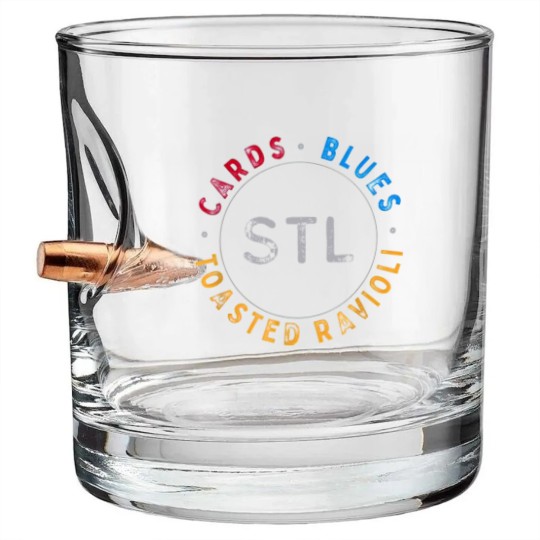 Discover Saint Louis Missouri Favorites Bullet Whiskey Glasses