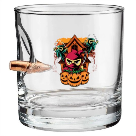 Discover Halloween Ninja Costume Pumpkin Cute Ninja Kids Bullet Whiskey Glasses
