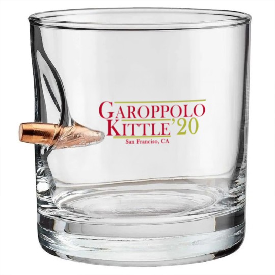 Discover Garoppolo Kittle 2020 San Francisco CA Bullet Whiskey Glasses