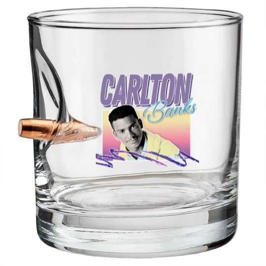Discover Carlton Banks // 90s Style Aesthetic Design - Carlton Banks - Bullet Whiskey Glasses