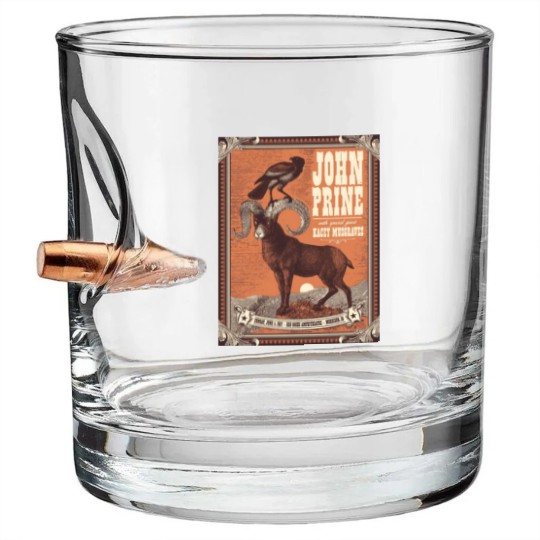 Discover John Prine Bullet Whiskey Glasses
