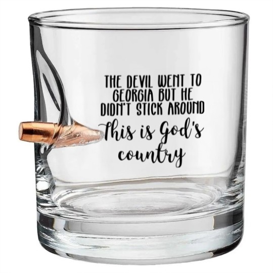 Discover This is God's country - Blake Shelton - Bullet Whiskey Glasses