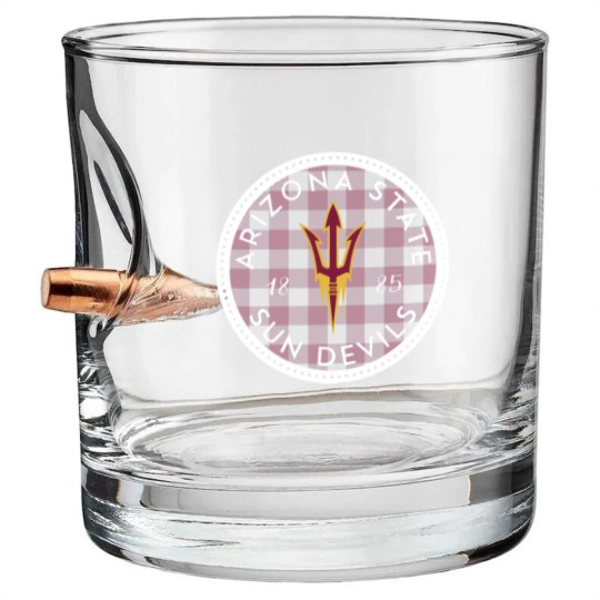 Discover Arizonna State University Bullet Whiskey Glasses