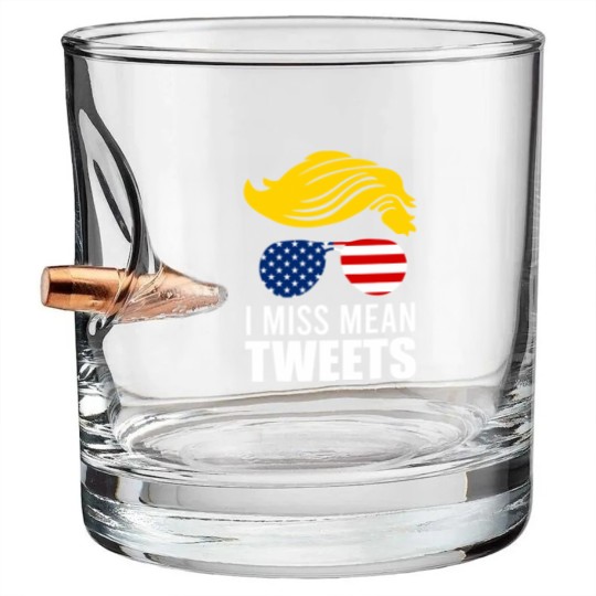 Discover Trump Father's Day Gas Prices I Miss Mean Tweets July 4th Bullet Whiskey Glasses