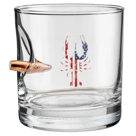 Discover Crawfish Bullet Whiskey Glasses Mardi Gras Bullet Whiskey Glasses Fleur De Lis Crawfish Bullet Whiskey Glasses American Flag