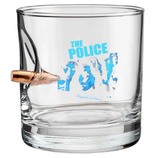 Discover The Police Bullet Whiskey Glasses