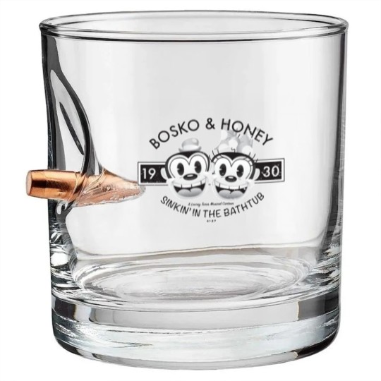 Discover Bosko & Honey - Looney - Bullet Whiskey Glasses