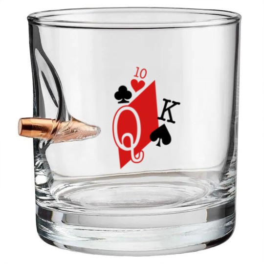 Discover playing cards Bullet Whiskey Glasses