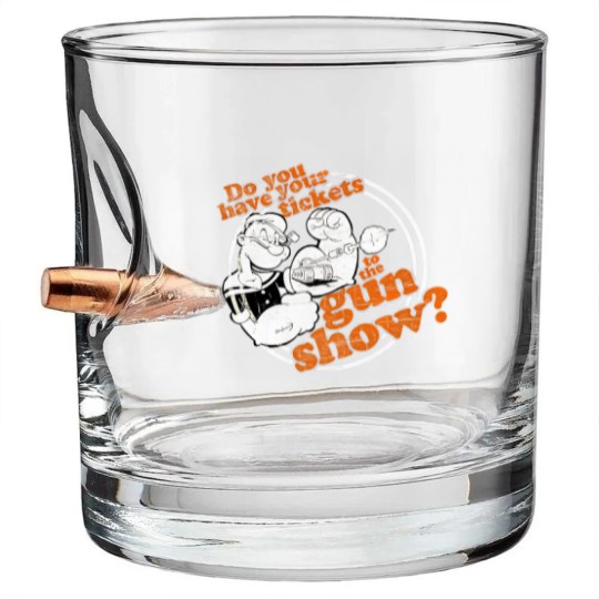 Discover Popeye Gun Show Adult Bullet Whiskey Glasses Bullet Whiskey Glasses