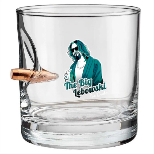 Discover The Big Lebowski - The Big Lebowski - Bullet Whiskey Glasses