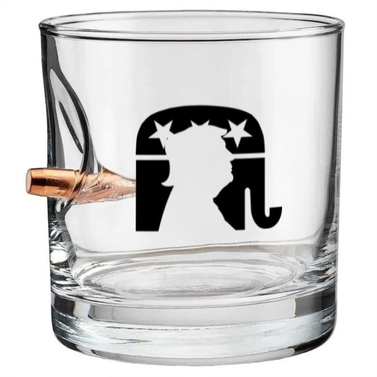 Discover president Donald Trump Bullet Whiskey Glasses