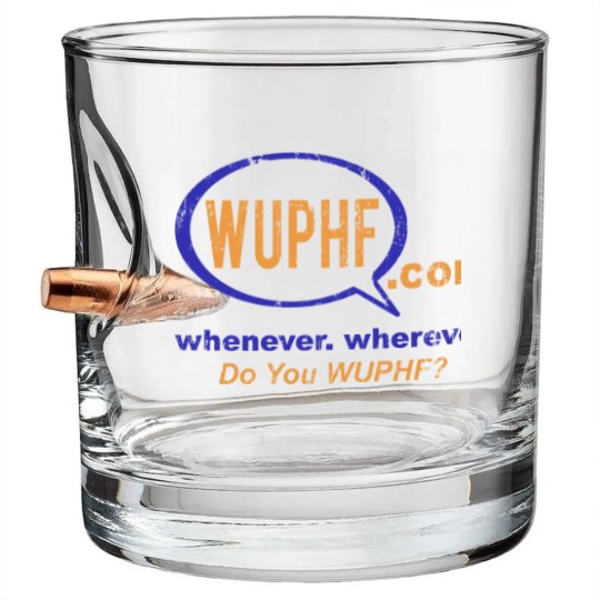 Discover WUPHF, distressed - The Office - Bullet Whiskey Glasses