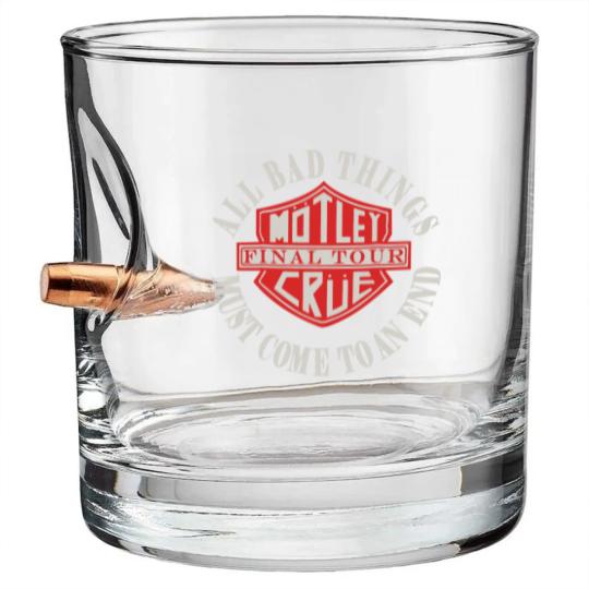 Discover NEW MOTLEY CRUE Final Tour Bullet Whiskey Glasses, Hip Hop Fan Bullet Whiskey Glasses, Rap Music Bullet Whiskey Glasses