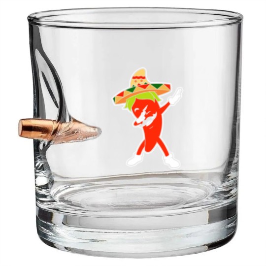 Discover Chili Dabbing Pepper Mexican Hot Jalapeno Dab Gift Bullet Whiskey Glasses