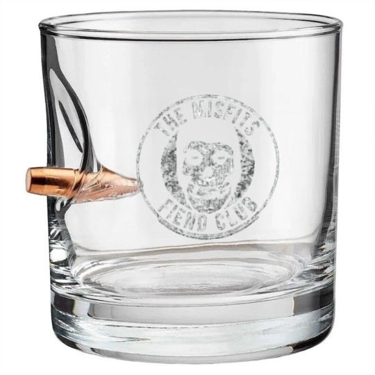 Discover Misfits Fiend Club Faded Bullet Whiskey Glasses