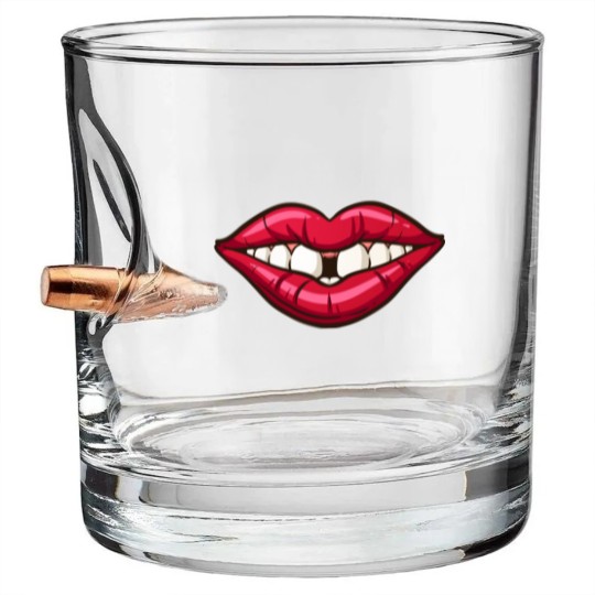 Discover Lips, Teeth, and Gap - Teeth And Lips - Bullet Whiskey Glasses