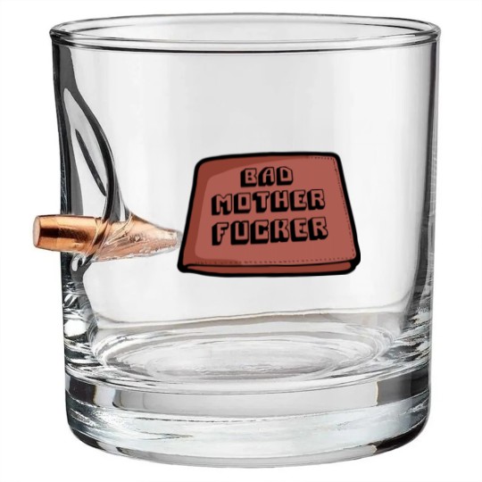 Discover Bad mother fucker wallet! - Pulp Fiction Movie - Bullet Whiskey Glasses