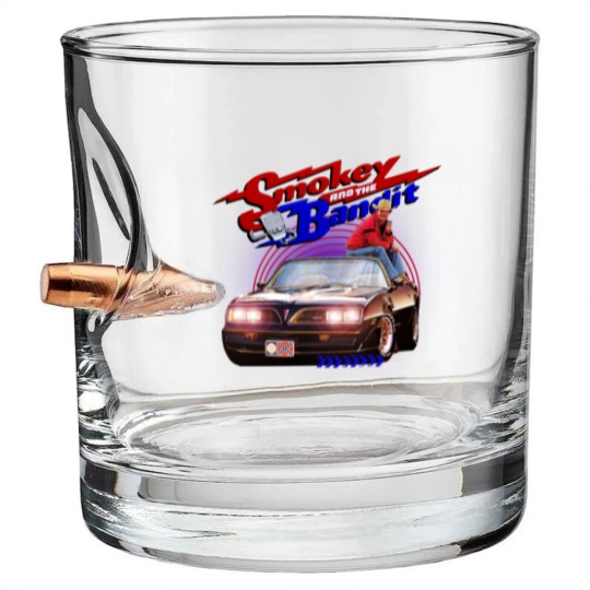 Discover Muscle Car - smokey and the bandit - Smokey And The Bandit - Bullet Whiskey Glasses