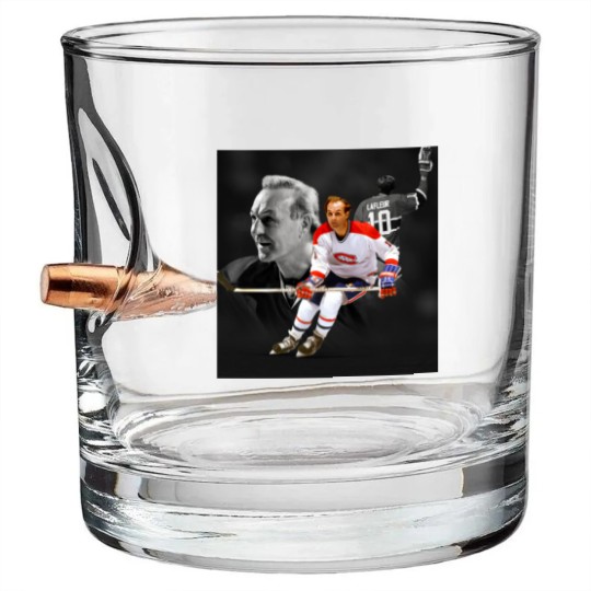Discover Guy Lafleur 10 Canadian Hockey Legend Classic Bullet Whiskey Glasses