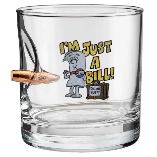 Discover Schoolhouse Rock I'M Just A Bill Bullet Whiskey Glasses