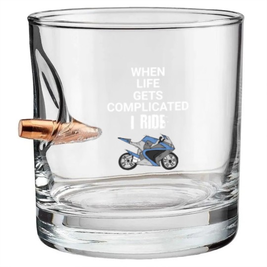 Discover Motorcycle Biker quotes Bullet Whiskey Glasses
