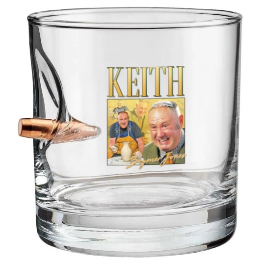 Discover Keith Brymer Jones Homage Bullet Whiskey Glasses Bullet Whiskey Glasses Top Pottery Funny Icon Gift Throw British TV