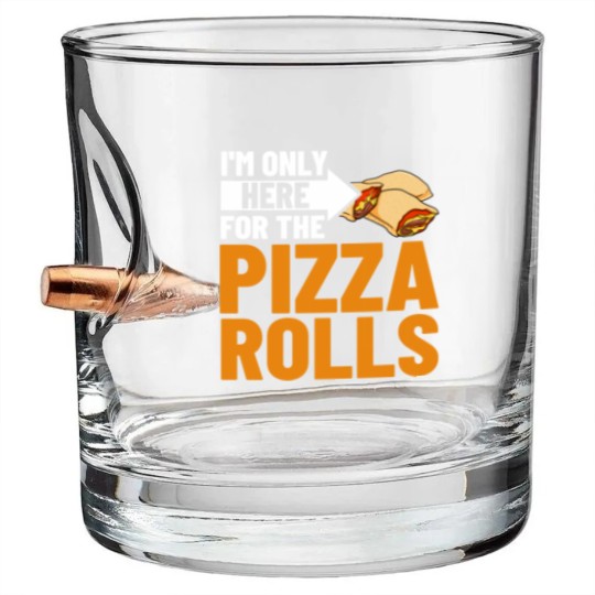 Discover Pizza Rolls Cheese Pepperoni Vegan Bullet Whiskey Glasses