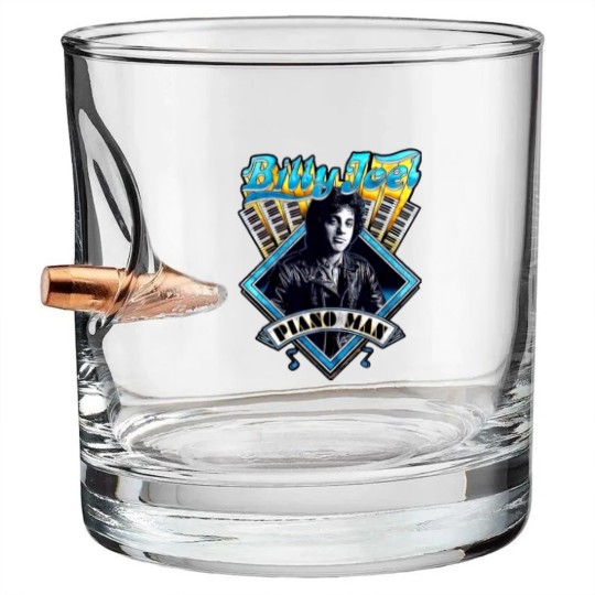 Discover Billy Joel Billy Joel Bullet Whiskey Glasses