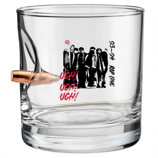 Discover BTS UGH! Bullet Whiskey Glasses - Rap Line Bullet Whiskey Glasses