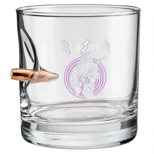Discover Zakk Sabbath band merch Bullet Whiskey Glasses