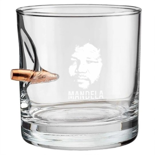 Discover Nelson Mandela - Mandela - Bullet Whiskey Glasses