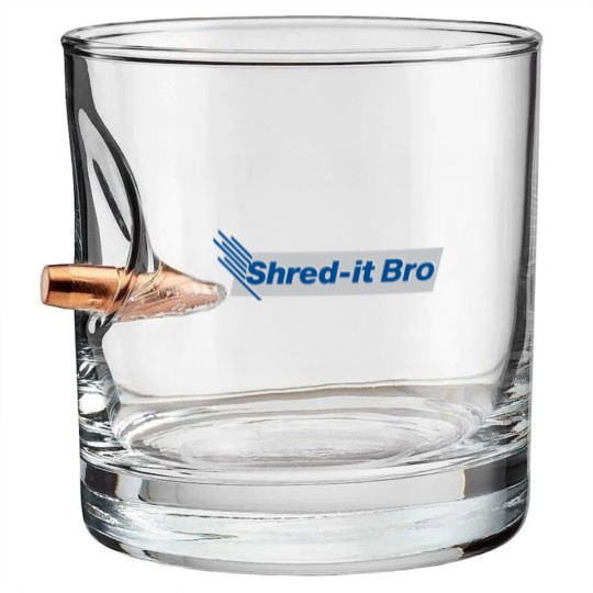 Discover Shred It Bro - Bro - Bullet Whiskey Glasses