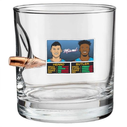 Discover Tyler Herro Essential Bullet Whiskey Glasses