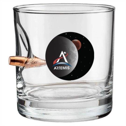 Discover Artemis Mission - Artemis - Bullet Whiskey Glasses