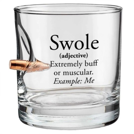 Discover Swole Bullet Whiskey Glasses