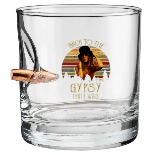Discover Stevie Nicks Back To The Gypsy Classic Bullet Whiskey Glasses