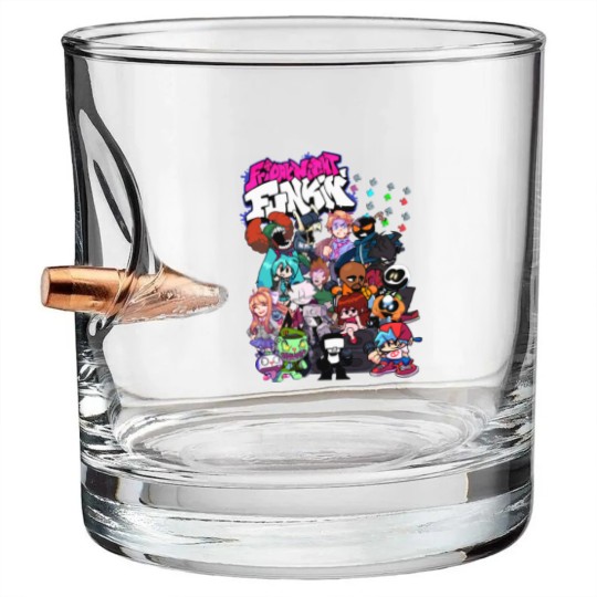 Discover Friday Night Funkin Bullet Whiskey Glasses