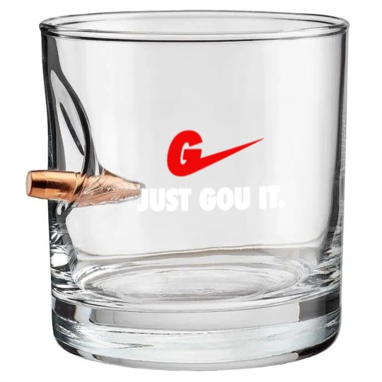 Discover JUST GOU IT Bullet Whiskey Glasses