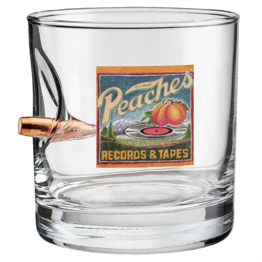 Discover Peaches Bullet Whiskey Glasses Bullet Whiskey Glasses Bullet Whiskey Glasses Bullet Whiskey Glasses Music Graphic Design Bullet Whiskey Glasses Vintage Retro Art 80s 1980s Tapes and Records Unisex Bullet Whiskey Glasses Gift