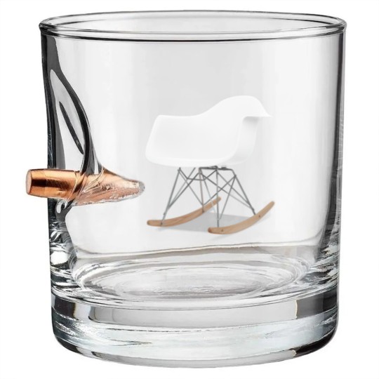 Discover Vintage furniture eames molded plastic armchair rocker - Funny - Bullet Whiskey Glasses