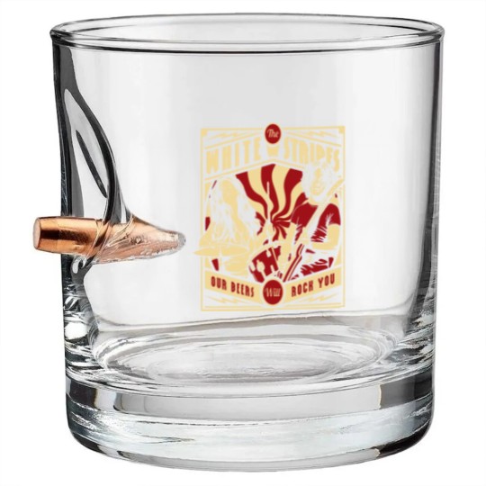 Discover Jack and Meg Stripes Bullet Whiskey Glasses