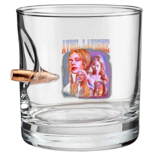 Discover Vintage 90s Avril Lavigne Bullet Whiskey Glasses