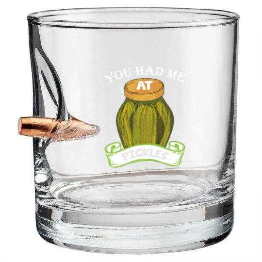 Discover Pickles vegetarian Gift For Pickle Lovers Bullet Whiskey Glasses