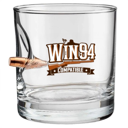 Discover Winchester '94 Compatible Bullet Whiskey Glasses
